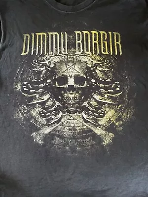 Buy Dimmu Borgir T Shirt/tank Top • Size M • Black Metal Band T Shirt • • 10£