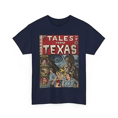 Buy Texas Chainsaw Massacre Movie Comic Tales T Shirt Unisex Heavy Cotton Tee • 18.66£