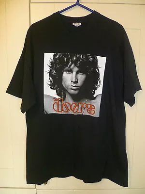 Buy THE DOORS - ORIGINAL  21st CENTURY - UK TOUR 2004  BLACK T-SHIRT (XL) • 14.99£