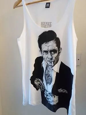 Buy Johnny Cash T- Shirt By Toxico Verses Wayne Maguire • 9£