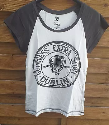 Buy Guinness Black Ladies T-Shirt M • 7.50£