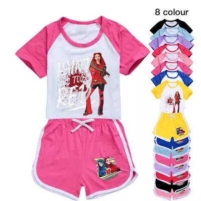 Buy Boys Girls Descendants 4 T-shirt Pants PJ'S Loungewear Tracksuit Birthday Gift  • 12.98£