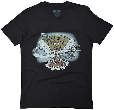 Buy Green Day Vintage Dookie T Shirt  Official Licensed Black New • 14.94£