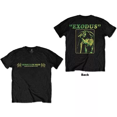 Buy Bob Marley Unisex T-Shirt: Exodus (Back Print) (X-Large) • 17.49£