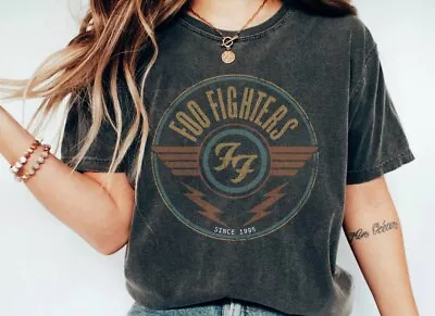 Buy Foo Fighters Since 1995 Shirt  Foo Fighters Tour 2024 Shirt • 20.08£