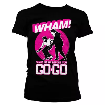 Buy Ladies Wham George Michael Wake Me Up Official Tee T-Shirt Womens • 17.13£