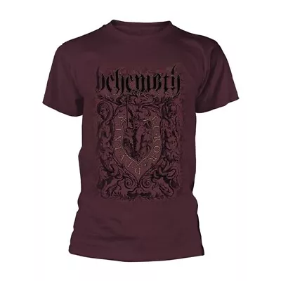 Buy Behemoth Furor Divinus Maroon T-shirt   Size  Medium • 12.88£
