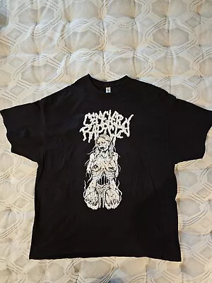 Buy Vtg Cemetery Gore Repor Death Metal Band Concert T Shirt Men's 2XL Never Worn • 27.06£