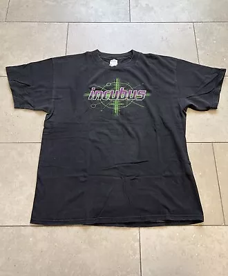 Buy Vintage 2000 Incubus Concert Rock Band Tour Promo Faded Tee Shirt Sz XL RARE Y2K • 98£