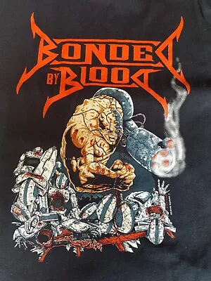 Buy Bonded By Blood Tshirt Xxl Thrash Metal Slayer Testament Municipal Waste Exodus • 14.50£