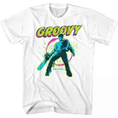Buy Army Of Darkness - Groovy - Short Sleeve - Adult - T-Shirt • 31.70£