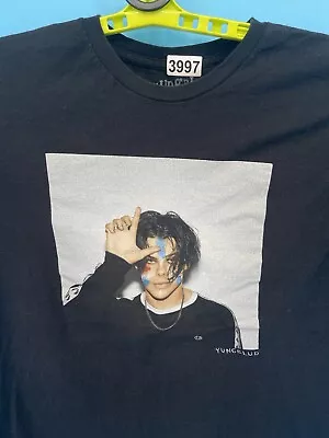 Buy Yungblud Shirt Large Black Graphic Loner Photo 2019 Tour Loser Paint Concert EUC • 13.91£