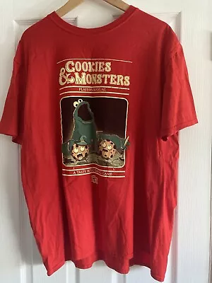 Buy Gildan Cookie Monster Dungeons And Dragons T Shirt XL • 5.50£