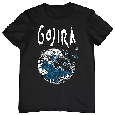 Buy Rare Gojira Band Album Men Black S-2345XL T-Shirt • 12.11£