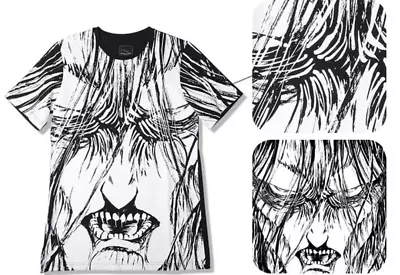 Buy Attack On Titan Black Reminiscence T-shirt L Seize • 79.21£