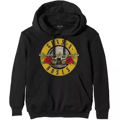 Buy Guns N Roses Men's Classic Logo Black Hoodie • 29.32£