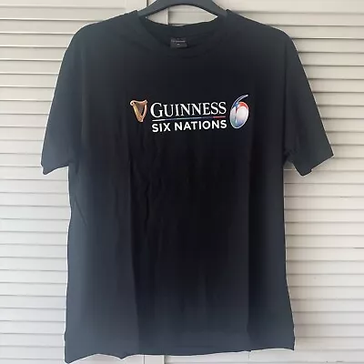 Buy Guinness Six Nations Rugby Beer Breweriana T Shirt XL (L) New Unworn • 4£
