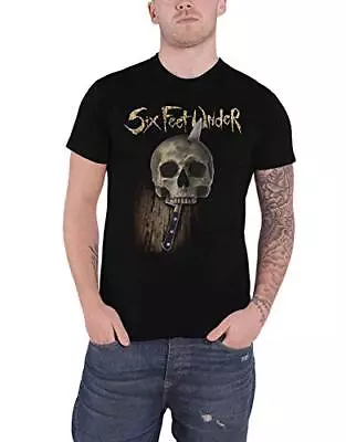 Buy SIX FEET UNDER - KNIFE SKULL - Size M - New T Shirt - N72z • 18.18£