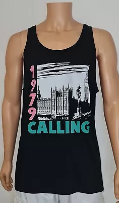 Buy 1979 Calling Sleeveless T Shirt Size XL Punk Rock • 15£