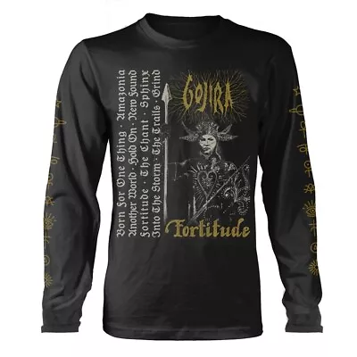 Buy Longsleeve Gojira Fortitude Tracklist Official Tee T-Shirt Mens Unisex • 35.33£