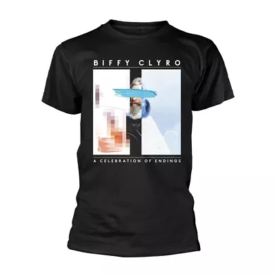 Buy BIFFY CLYRO A CELEBRATION OF ENDINGS T-Shirt Small BLACK • 15.30£