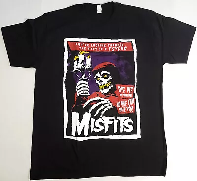 Buy The MISFITS T-shirt Psycho Fiend Skull Danzig Horror Punk Tee Men's New • 13.41£