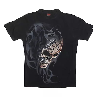 Buy SPIRAL Mens T-Shirt Black M • 6.99£