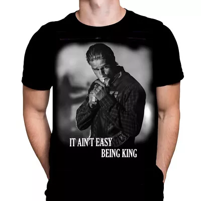 Buy JAX KING - Black T-Shirt - Sizes S - 5XL -  Art / Sons Of  Anarchy / Jax Teller • 23.95£