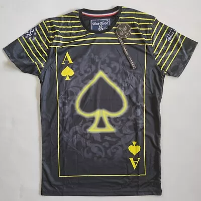 Buy New Ace Of Spades Digital Printed T-shirt / M / Pit To Pit 20 Inch / Slim Fit • 8.99£