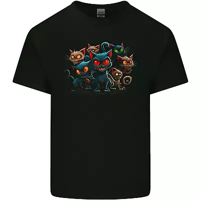 Buy Evil Cat Gang Demonic Kids T-Shirt Childrens • 8.99£