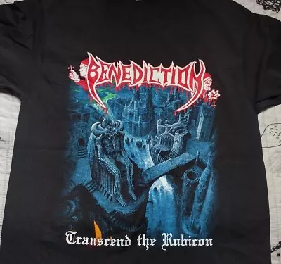 Buy BENEDICTION Transcend The Rubicon Album BAND Gift For Fan S To 5XL T-shirt • 19.60£