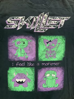 Buy Skillet I Feel Like A Monster  T Shirt Full Size S-5XL BE2502 • 20.35£