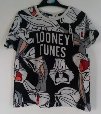 Buy Girls Looney Tunes Bugs Bunny T Shirt 3-4 • 1.75£