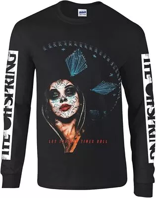 Buy Officially Licensed The Offspring Bad Times Mens Black Long Sleeve T Shirt • 19.95£