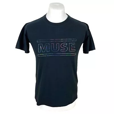 Buy Muse T Shirt Black Medium Band Tee Rock Band T Shirt • 20£