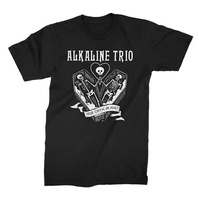Buy Authentic ALKALINE TRIO Your Coffin Slim-Fit T-Shirt S-2XL NEW • 25.20£