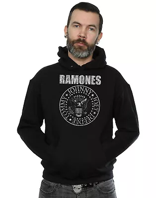 Buy Ramones Men's Presidential Seal Hoodie • 34.98£