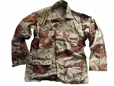 Buy Genuine USA Army Desert Camouflage BDU Shirt Jacket Combat Jackets Uniform New • 28.75£