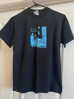 Buy Vintage Thrice  After Total War Can Come Total Living  Tshirt Small 2002 Screamo • 56.02£