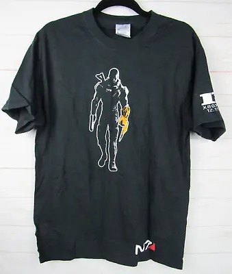 Buy Mass Effect 3 Mens Video Game Graphic Promo T-Shirt Game Stop X-Box Size M • 11.75£