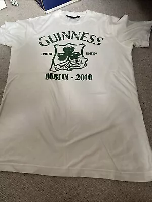 Buy MENS Guinness T Shirt Size M Used ( Limited Edition) Dublin 2010  • 4.99£