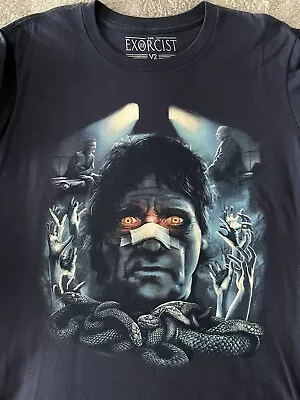 Buy Genuine Fright Rags The Exorcist III  T-shirt Medium Navy • 30£