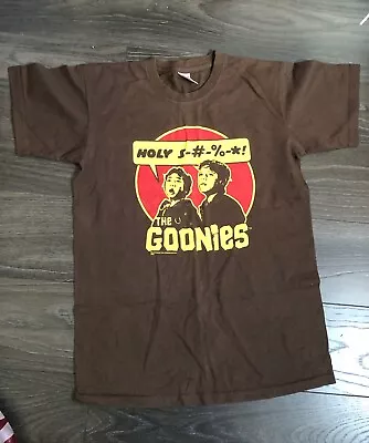 Buy Goonies T- Shirt Size Small In Brown - New Without Tags  • 14.95£