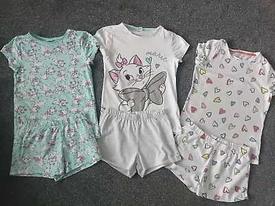 Buy 3 Pairs Size 8/9 And 9-10 Years Girls Summer  Pj's • 1.99£