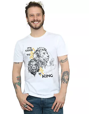 Buy Disney Men's The Lion King Movie It's Good To Be King T-Shirt • 13.99£