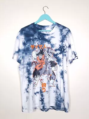 Buy Dragon Ball Z Tie Dye T Shirt Mens Large Multicolour • 8£