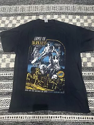 Buy Hell On Shirts Army Of Darkness Short Sleeved T-Shirt Black Size L UK • 30£