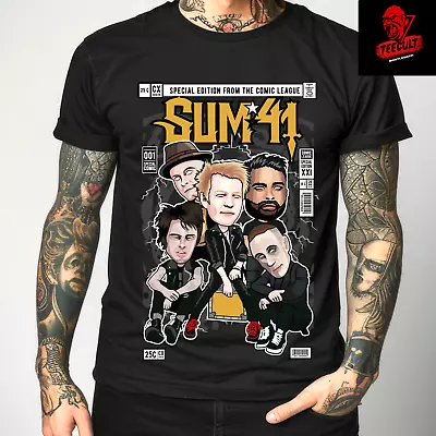 Buy Sum 41 Metal Punk Rock Band Music Tee Unisex Heavy Cotton T-Shirt S–3XL • 23.25£