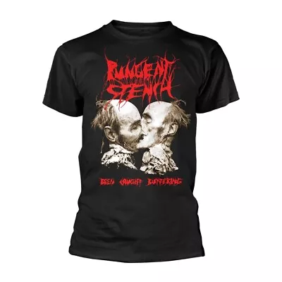Buy PUNGENT STENCH BEEN CAUGHT BUTTERING T-Shirt, Front & Back Print Medium BLACK • 22.88£