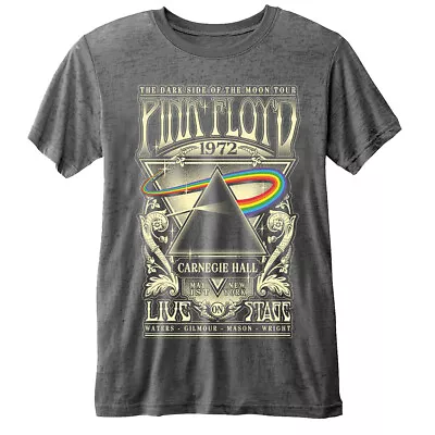 Buy Pink Floyd Dark Side Of The Moon Tour 72 GR Official Tee T-Shirt Mens • 14.99£